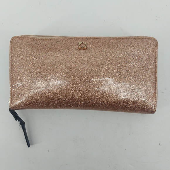 Kate spade glitter pink wallet - Picture 1 of 15
